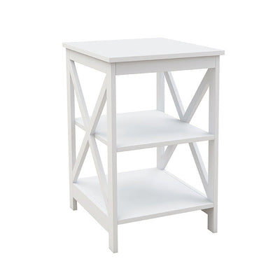 Sofa Small Coffee Table X-type Three-layer Partition Storage Side Table null