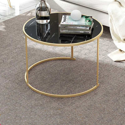 Hall Sofa Small Round Combination Coffee Table null