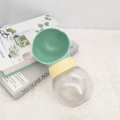 Dog Water Bottle Portable Travel Pet Drinker Leak Proof Dog Bowl Food Cat Fountain Outdoor Walking Drinking Bottle Dogs Feeder null