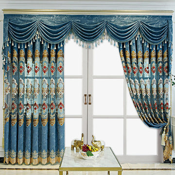 Royal Palace Embroidered Curtains