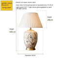 American Ceramic Table European Bedroom Bedside Lamp - Morderncharm store