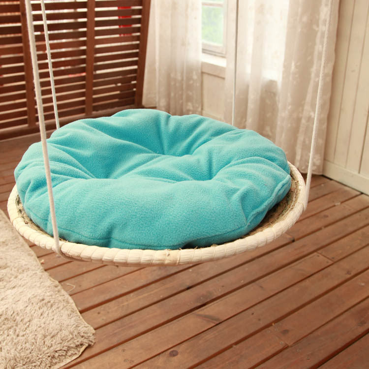 Straw cat hammock cat climbing frame cat nest null