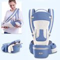 Ergonomic Baby Carrier Infant Baby Hipseat Carrier 3 In 1 Front Facing Ergonomic Kangaroo Baby Wrap Sling null