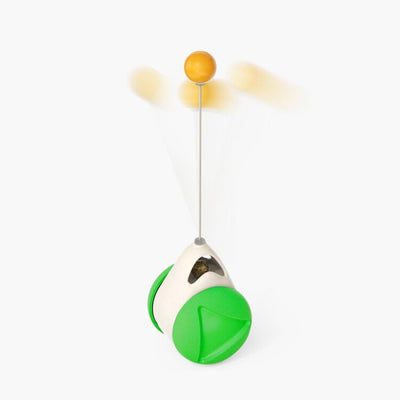 Cat Rotating Windmill Multi-Function Toys Itch Scratching Device Teeth Shining Toy null