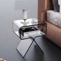 Minimalist Transparent Acrylic Side Table Sofa And Tea Table null
