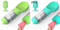 Pet Water Bottle Feeder Bowl Garbage Bag Storage Portable Pet Outdoor Travel 3 In 1 Dog Water Bottle null
