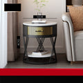 Coffee Table Living Room Balcony Creative Nordic Bedside Round Table null
