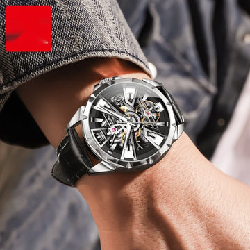 Luxury Mechanical Tourbillon-Style Wristwatch