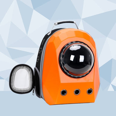 Cat Carrier Bags Breathable Pet Carriers Dog Cat Backpack Travel Space Capsule Cage Pet Transport Bag Carrying Portable Outdoor null