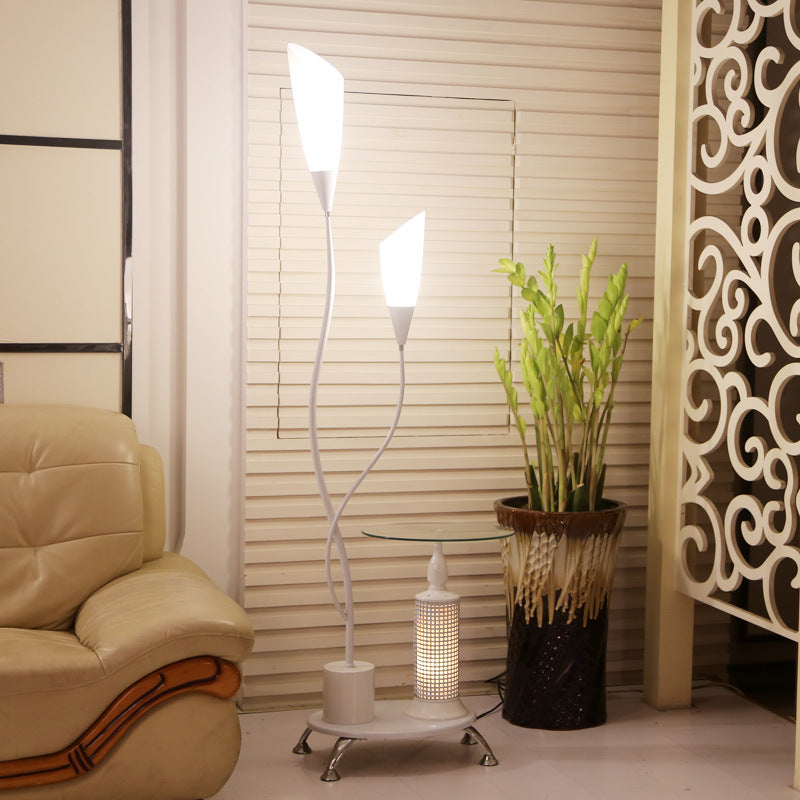 Lily Tea Table Floor Lamp Practical Living Room Bedroom null
