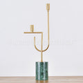 Dining table golden decoration nordic style candle holder null