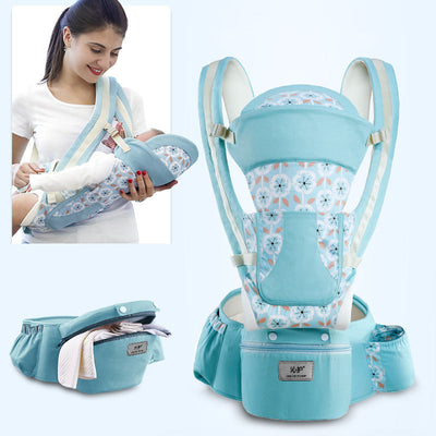 Ergonomic Baby Carrier Infant Baby Hipseat Carrier 3 In 1 Front Facing Ergonomic Kangaroo Baby Wrap Sling null
