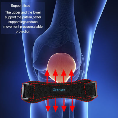 Sport Kneecap Silica Gel Kneepad Support Strap Gym Protector null