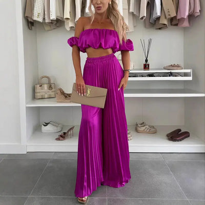 Women's Fashion Satin Tube Top
