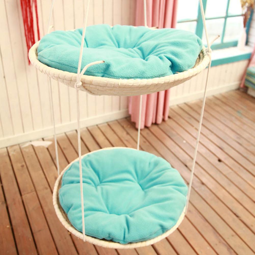 Straw cat hammock cat climbing frame cat nest null