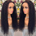 Brazilian Kinky Curly Lace Front Human Hair Wigs null