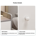 Bedside Table Modern Minimalist Small Storage Shelves null