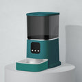 Pet Automatic Feeder Large Capacity Smart Voice Recorder APP Control Timer Feeding Cat Dog Food Dispenser With WiFi Pet Bowl null
