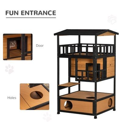 Cat House, Wooden Cat House Amazon Shipping