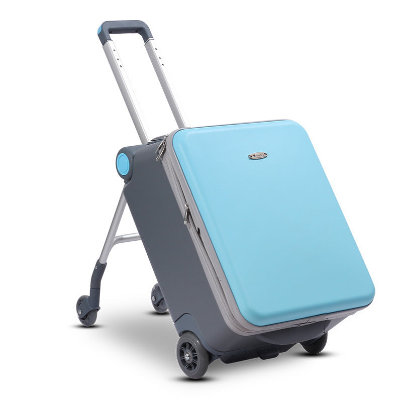 Ride-On Suitcase & Detachable Travel Stroller