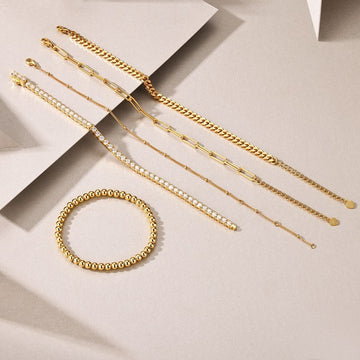 Gold Essential Jewelry Set