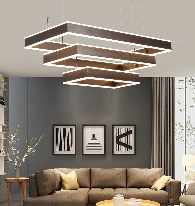 Modern Linear LED Pendant Light