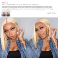 613 Blonde Bob Wig Short Straight Human Hair Wigs For Women null