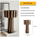 Bedroom Retro Bedside Hand-woven Rattan Table Lamp - Morderncharm store