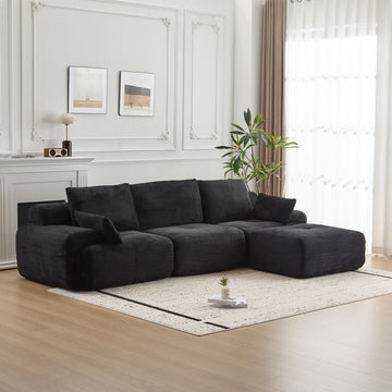 Modern Low-Profile Sectional Sofa
