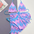 Women's Split Tie-dye Swimsuit Bikini null