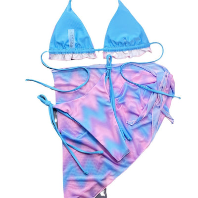 Women's Split Tie-dye Swimsuit Bikini null