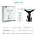 EMS Microcurrent Neck Face Beauty Device With 3 Colors LED Photon Therapy Skin Tighten Reduce Double Chin Face Lifting Devices null