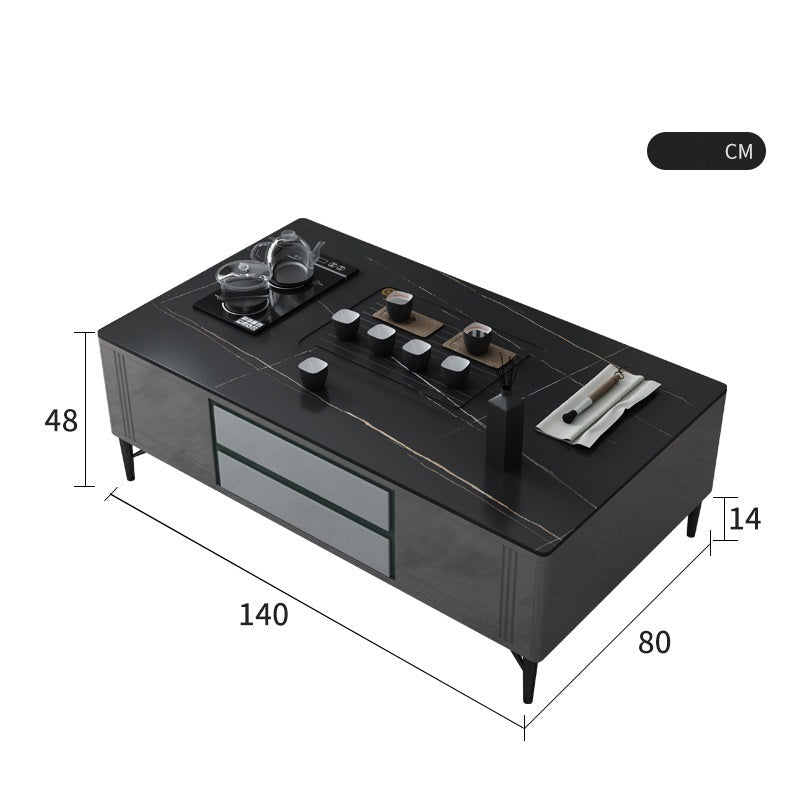 Italian Minimalist Multi-function Kungfu Tea Table null