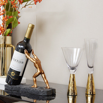 Jewelry Creative Wine Rack Wine Cabinet Dining Table Living Room null