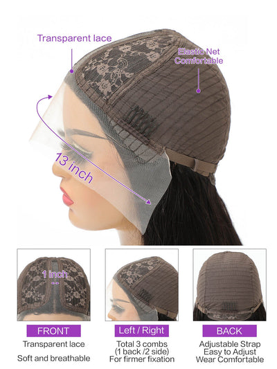 Front Lace Wig Human Hair Wig null