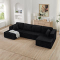 Oversized U-Shaped Modular Sectional Sofa - Morderncharm store