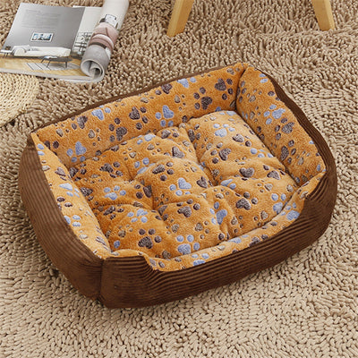 Dog bed with pet cushion null