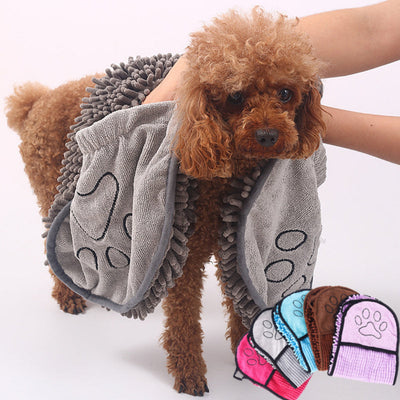 Dogs Cats Towels Super Absorbent Dog Bathrobe Microfiber Bath Towels Quick-Drying Cat Bath Towel For Pets Towel Dog Towels Pet Products null