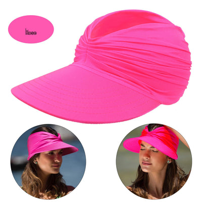 Women's New Empty Top Sunscreen Sports Beach Sun Hat null