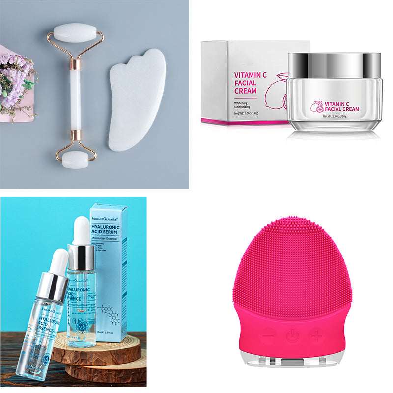 Hyaluronic Acid Face Serum Anti-Aging Shrink Pore Whitening Moisturizing Face Cream Dry Skin Care null