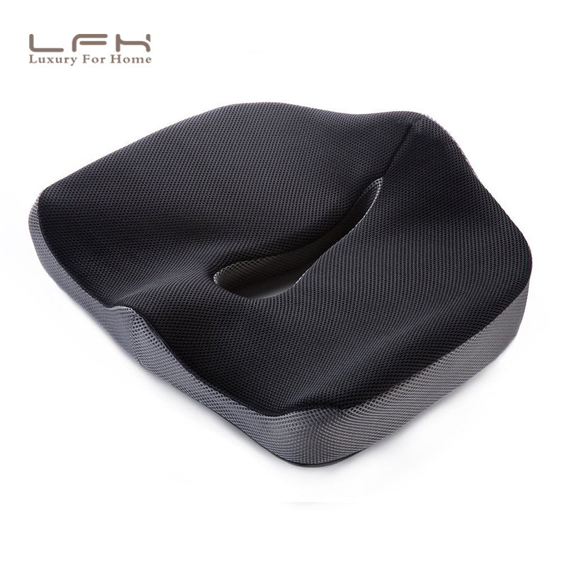 Coccyx Orthopedic Comfortable Memory Foam Chair Car Seat Cushion for Lower Back Tailbone Medical Hemorrhoids Cushion Almofadas null