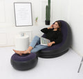 Lazy Bean Bag with Inflatable Folding Sofa null