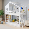 Twin over Twin Treehouse Bunk Bed - Morderncharm store