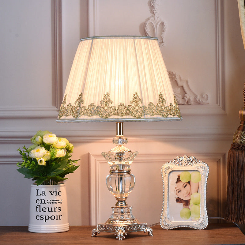 Dimmable Crystal Table Lamp Suitable For Bedroom Bedside - Morderncharm store
