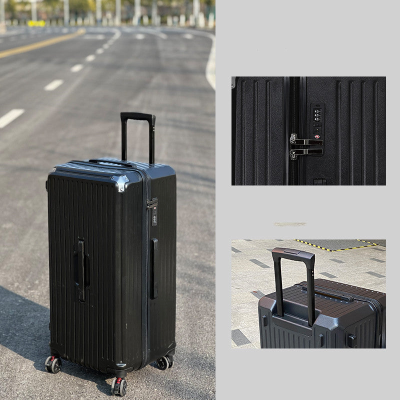 Large-capacity Trolley Case Shock-absorbing Brake Universal Wheel Password Suitcase null