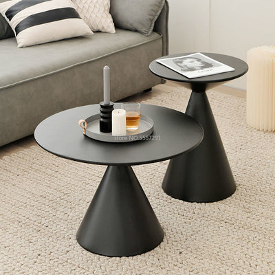 Round Tea Table Combination Simple Living Room Side A Few Sofa Side Bedroom Bedside Cabinet null
