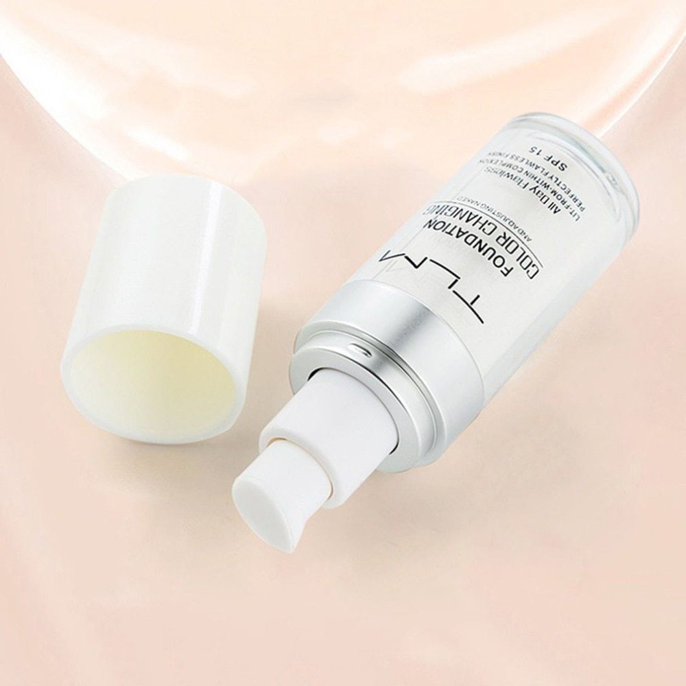 Temperature Liquid Foundation Concealer Portable Natural Color  Makeup Foundation BB Concealer null
