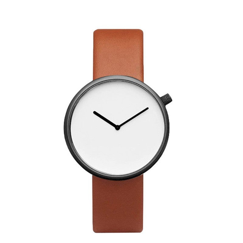 Simple men and women unisex watches null