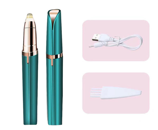 Eyebrow Epilator Maquiagem Profissional Completa Trymer Do Brwi Eye Brow Trimmer For Rasoir Visage Femme Make Up Eye Brow Shaper null