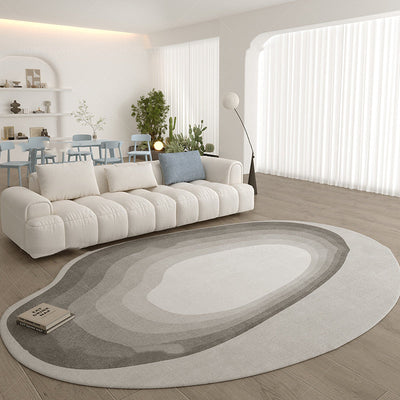 Household Irregular Shaped Simple Sofa Coffee Table Floor Mats null